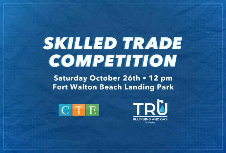 Tru Plumbing and Gas to Host Trade Skills Competition in Partnership with Okaloosa CTE