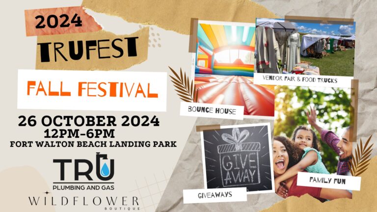 Join us at our 3rd Annual Trufest, October 26th 12-6pm in Fort Walton Beach