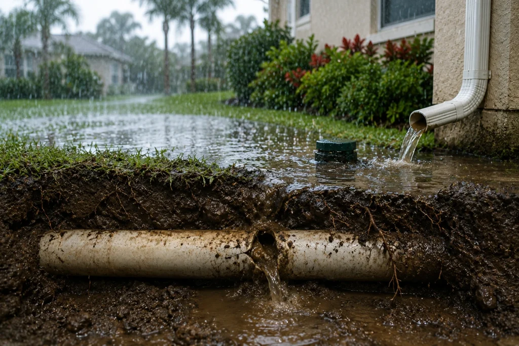 Can Heavy Rain Damage Underground Plumbing?