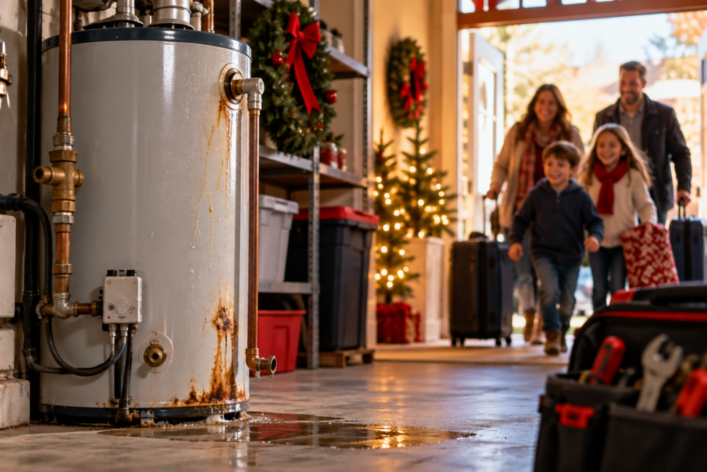 Signs Your Water Heater Is About to Fail Before the Holidays